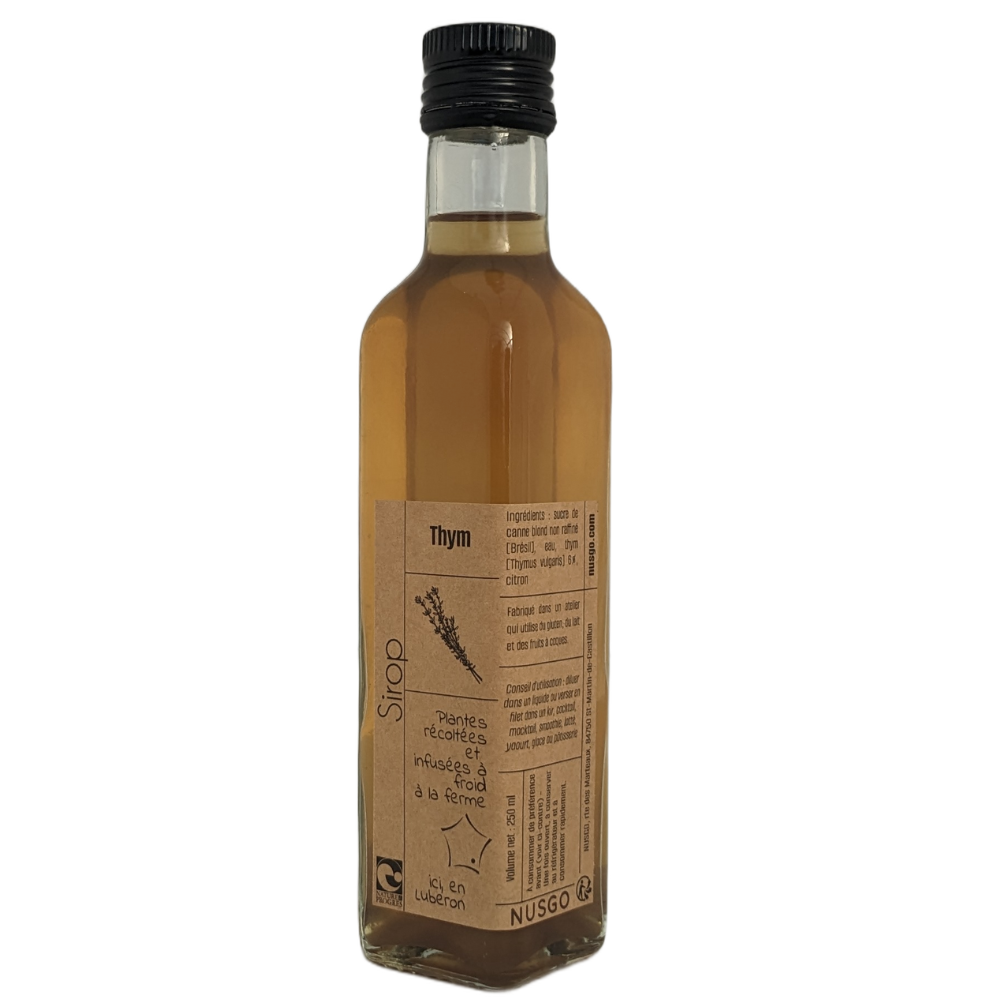 Sirop de thym