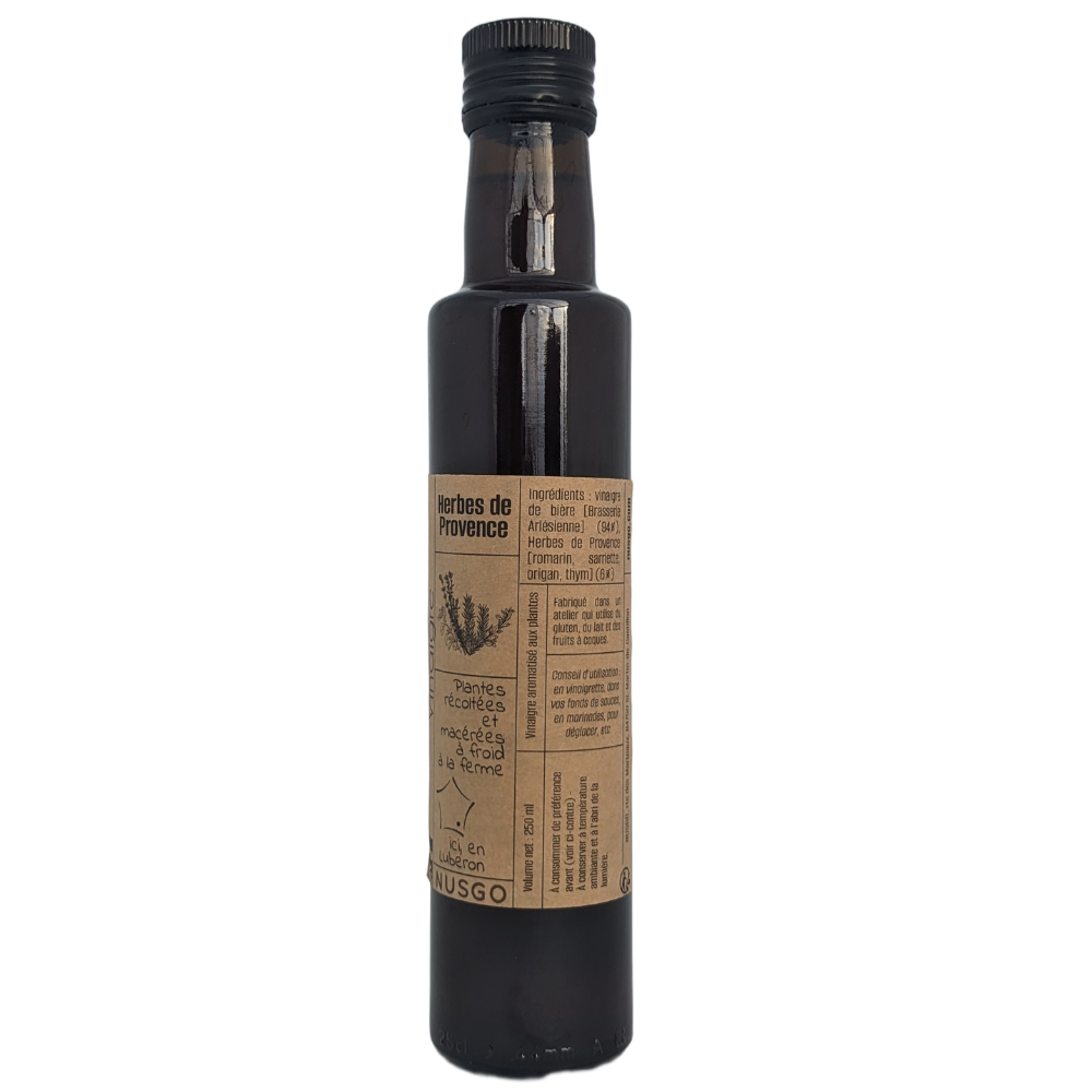 Vinaigre aux herbes de Provence