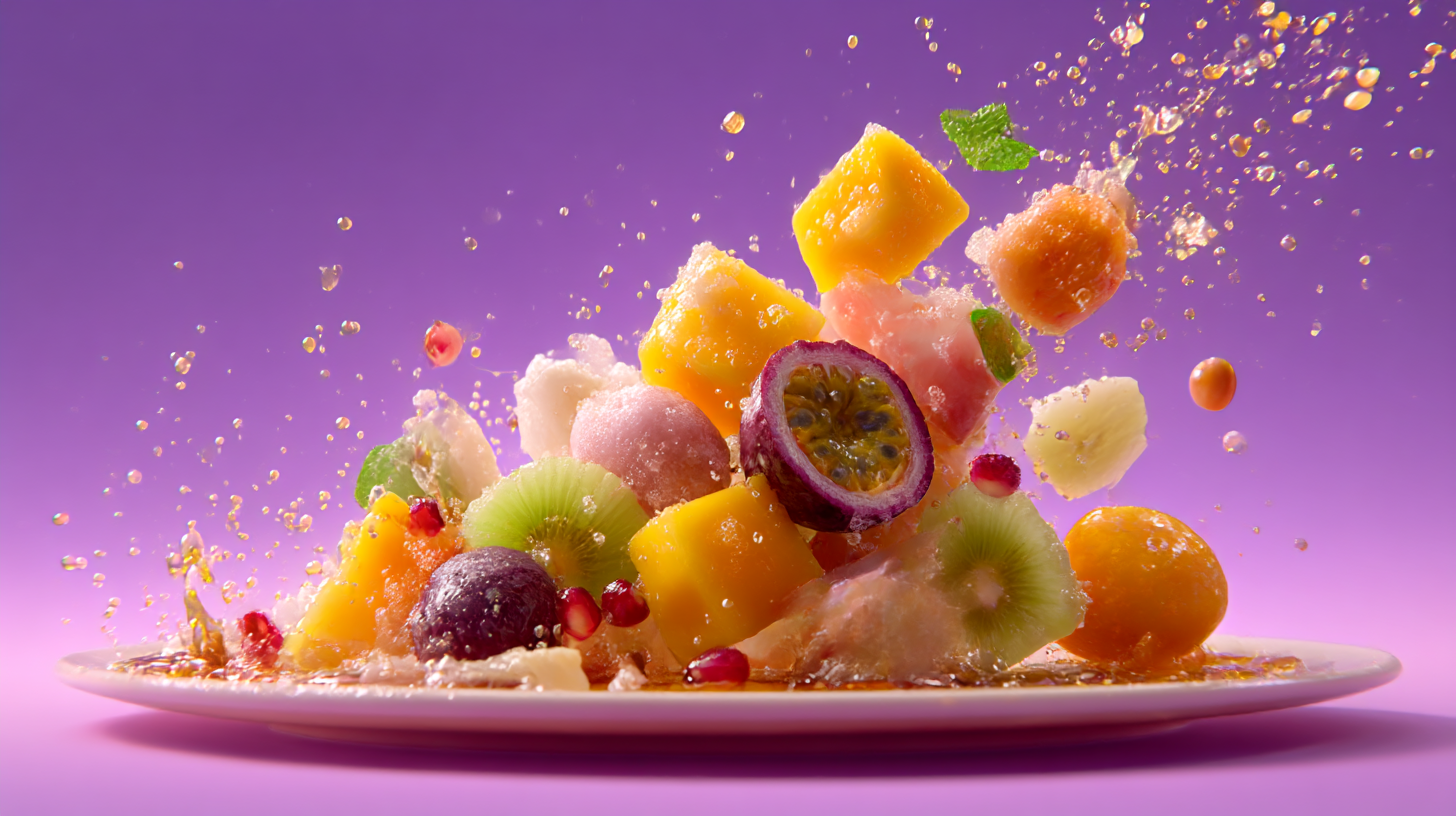 Tartare de fruits exotiques